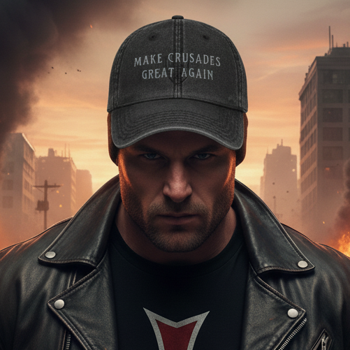 Make Crusades Great Again - Distressed Dad Hat