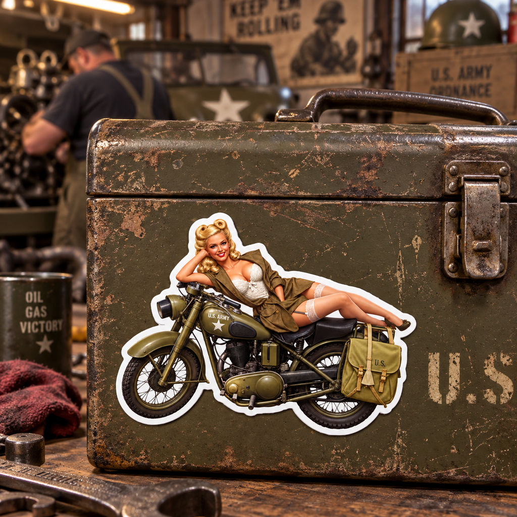 Lady Liberator (WW2 Collection) - Magnet