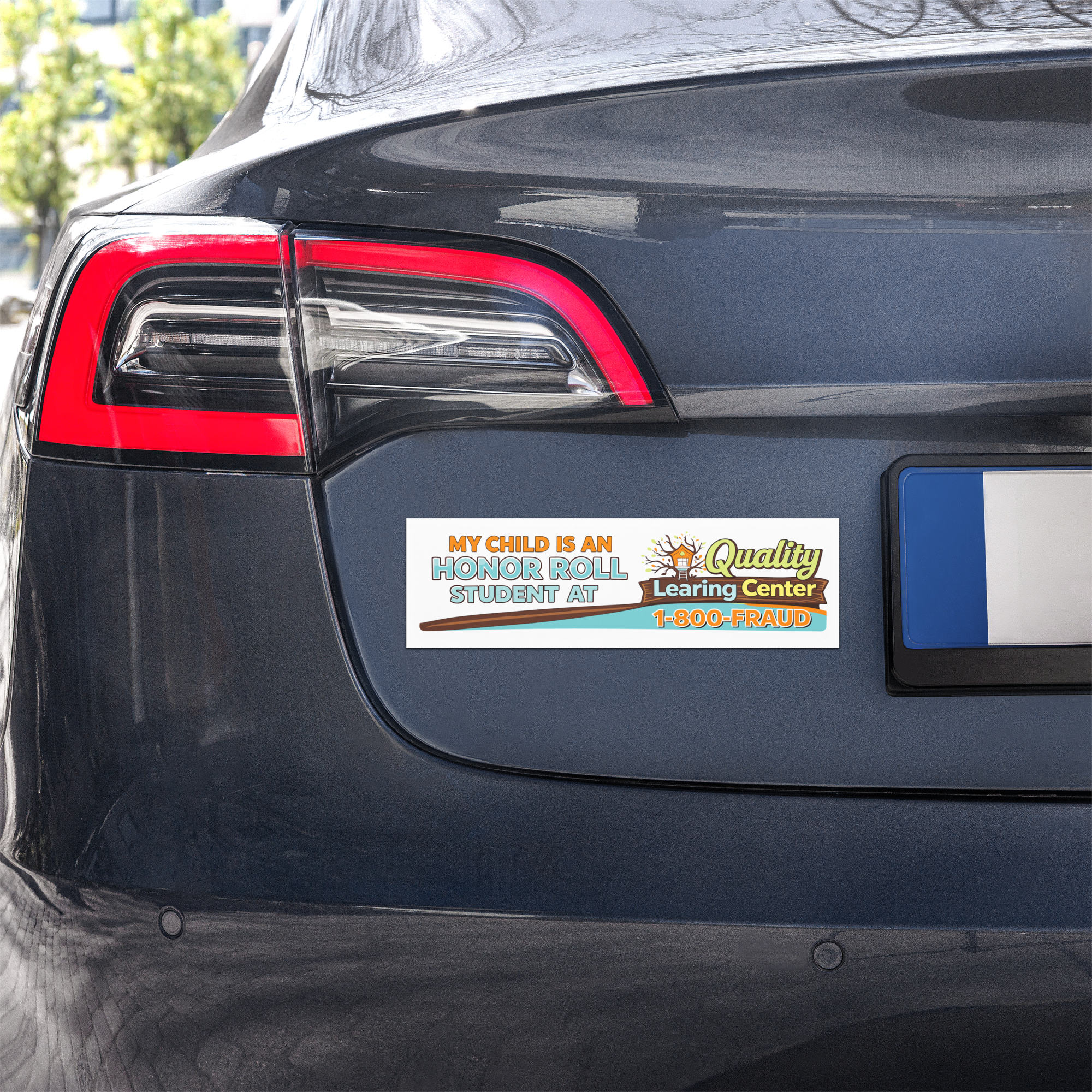 Learing Center Honor Roll - Car Magnet