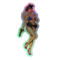 Bomb Pop Bombshell holographic sticker by Chrome Patriot