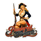 Powdered & Primed - Sticker