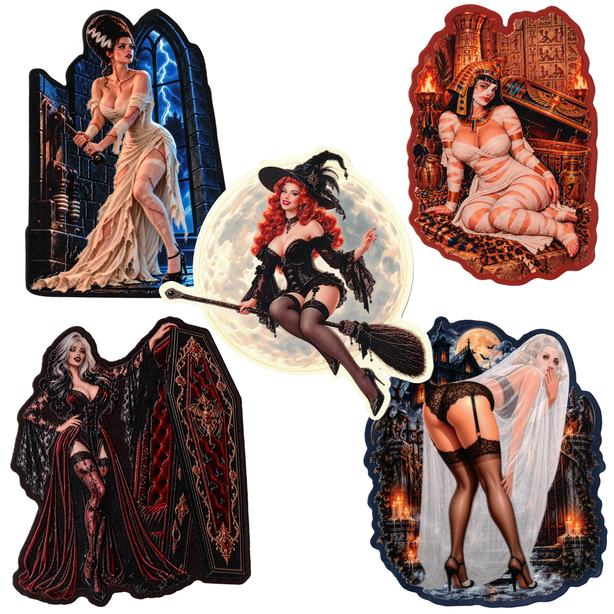Ghouls Gone Wild – Limited Edition Halloween Sticker Pack