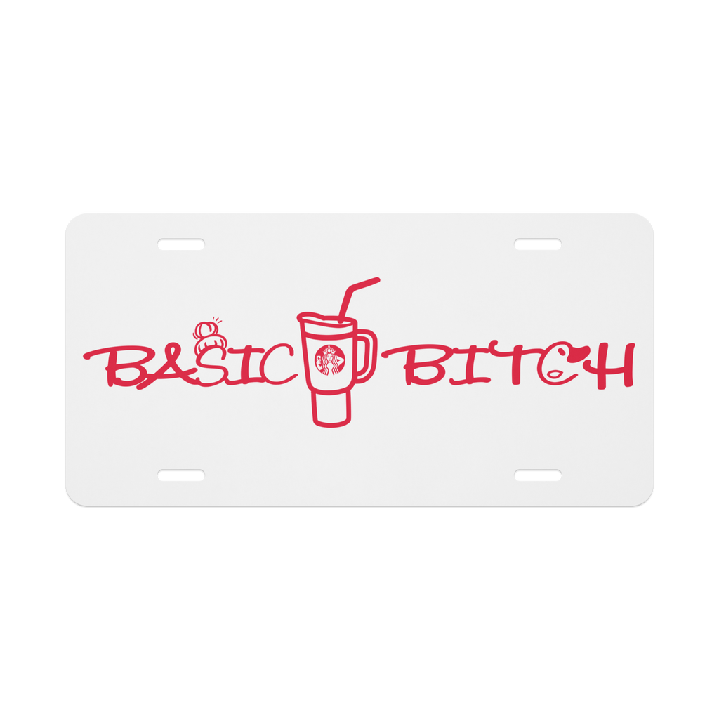 Basic B*tch - Vanity Plate
